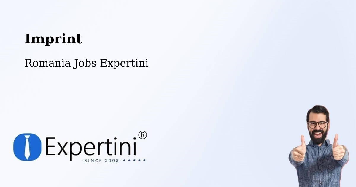 Imprint – Chilia Veche - Romania Jobs Expertini